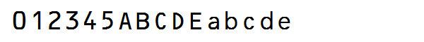 書体サンプル