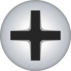 ネジ穴のイメージ（S形）